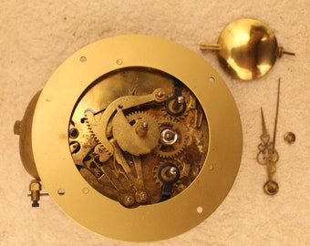 50s JUNGHANS Meister W 35 clock movement Spare Parts defect