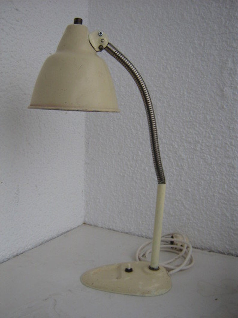 HELO Arztlampe Tischlampe 40/50er Jahre vintage lamp Bild 3