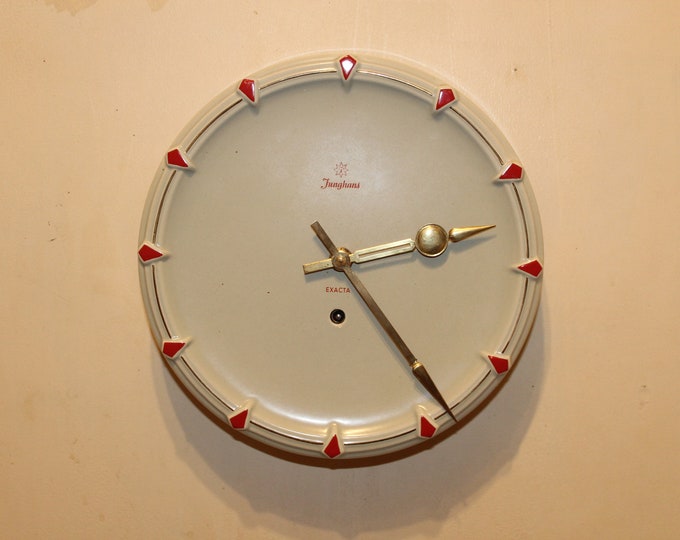 Art Deco KIENZLE Heinrich Möller Wall Clock Bauhaus Mid Etsy.de