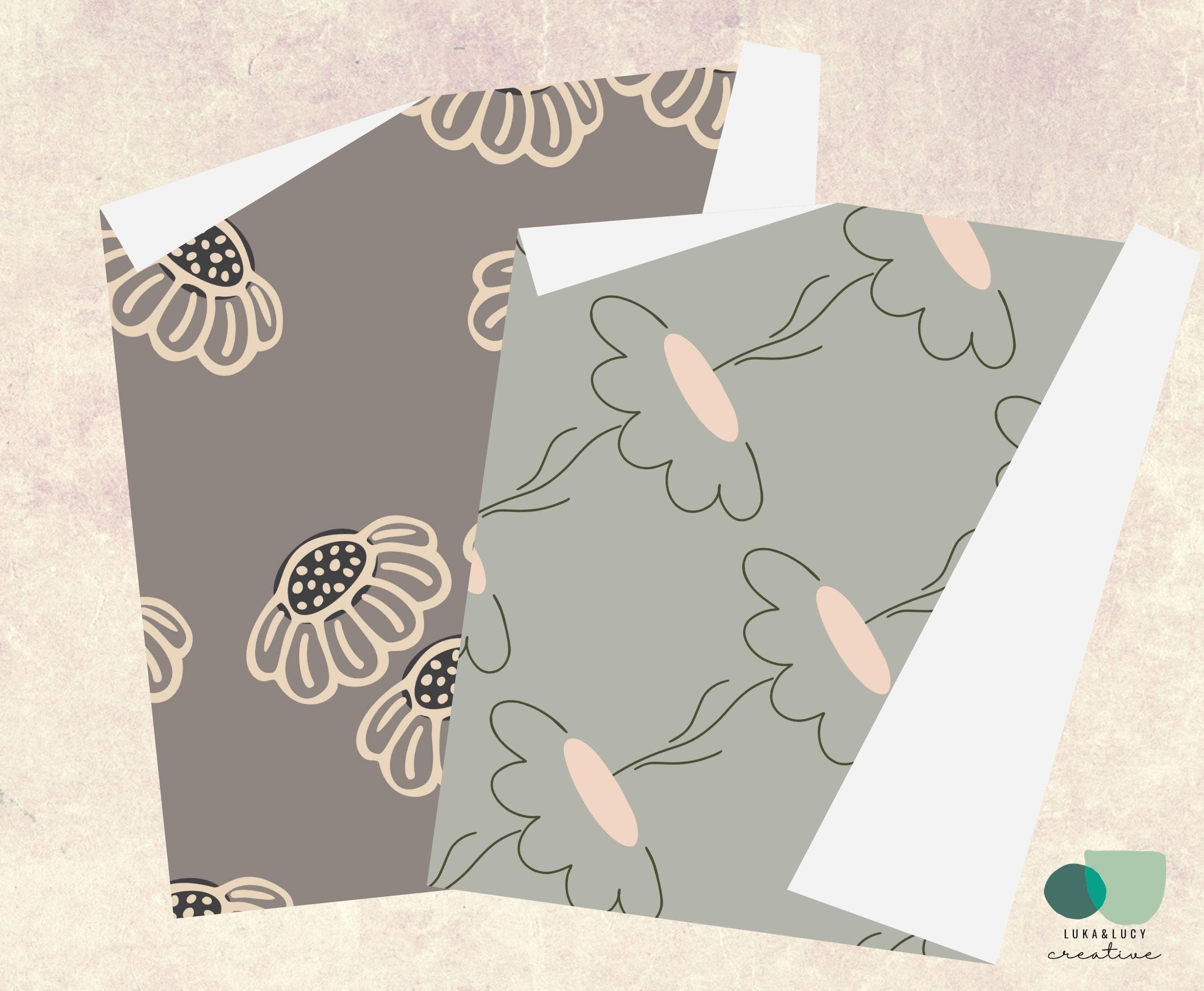 Daisy Digital Paper Pack – Floral Seamless Pattern | Summer Scrapbook ...