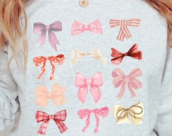 Coquette Clothing Balletcore Coquette Top Coquette Clothes Ballet Sweatshirt Soft Girl Aesthetic Galentines Day Shirt Y2K Top Y2K Clothes