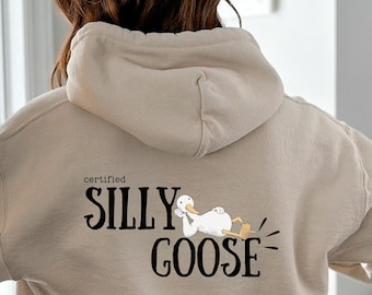 Dumme Gans Dumme Gans Shirt Gans Pullover Gans Shirt Dumme Gans Sweatshirt Ente Sweatshirt Geschenk für Sie Dumme Gans T Shirt Gans Hoodie
