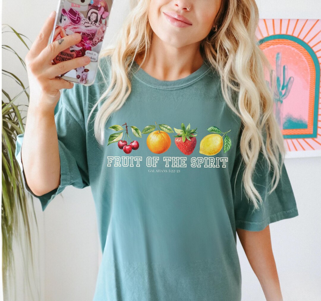 Fruits of the Spirit Orange Fruit Shirt Strawberry Shirt Farmers Market ...