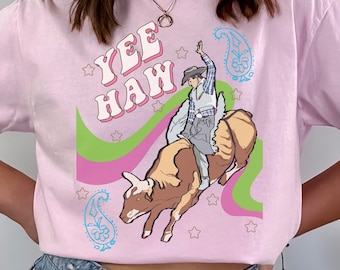 Western shirt, Country Shirt, Vintage Country, Retro tshirt, Cowgirl shirt, gift for women, Nashville Outfit, Comfort Colors, rodeo