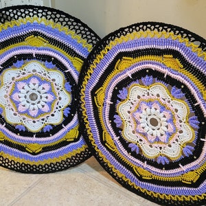 24" - 2 (Two) Wheelchair Wheel Covers Ready to Ship for Free Matching Set Spoke Wheel Special Attractive Fun Gift Art Inspire Beautiful