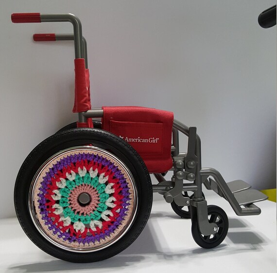 18 Doll Wheelchair Wheel Cover Wheel Covers For Etsy