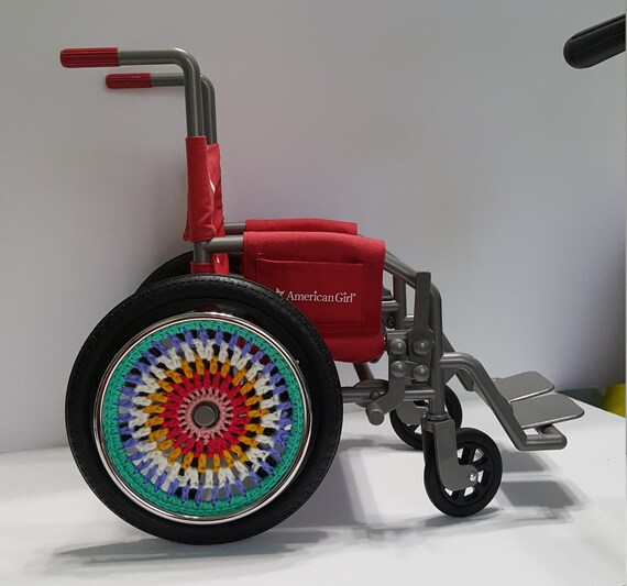 18 Doll Wheelchair Wheel Cover Wheel Covers For Etsy
