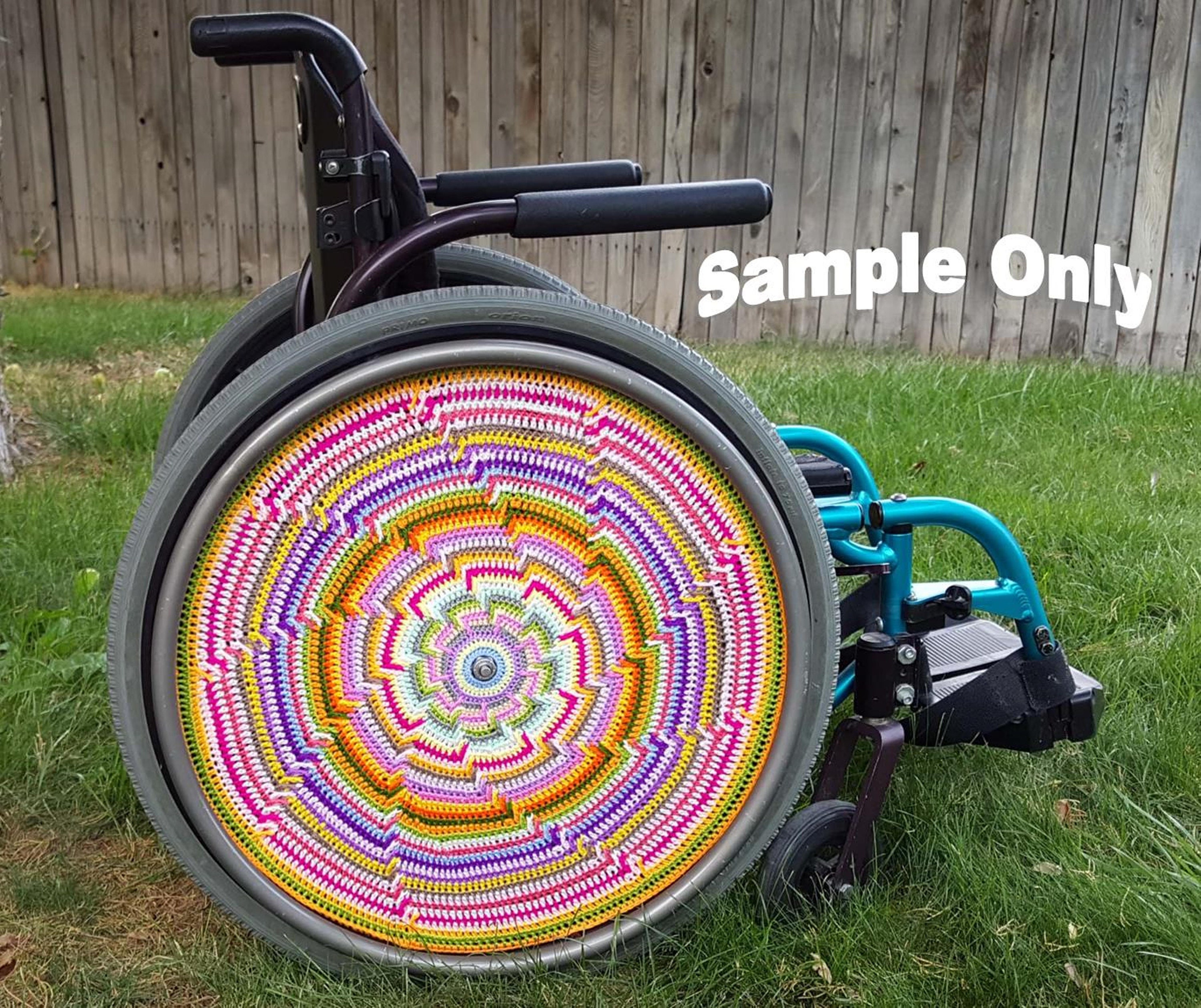 Pre Custom Order Wheelchair Wheel Cover Spoke Cover Wheel Etsy