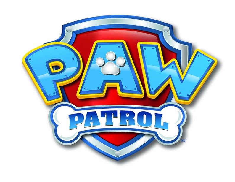 Paw Patrol Cake Toppers Paw Patrol Logo y 6 personajes ...