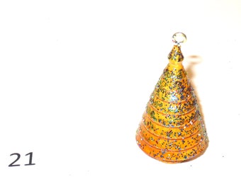 Hand-Turned Christmas Tree Ornament
