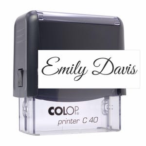 Name Stamp | Custom stamp with up to three lines