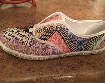 sharpie on leather shoes