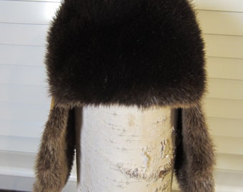 Otter Fur Hat - Etsy