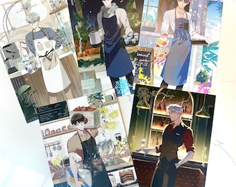 SMALL SIZE- Love and Deepspace Waiter Foil Prints