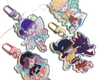 Fictional Skin WEBTOON 2.5" acrylic charms