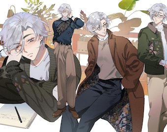 SMALL PRINT- Cú-Sensei Outfits