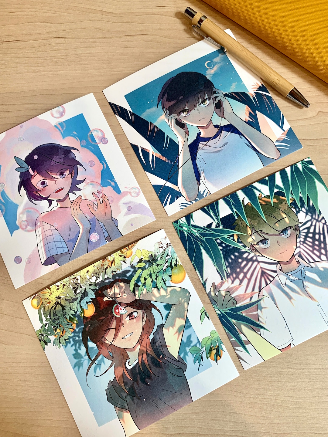 Fictional Skin WEBTOON 5" X 5" Prints - Etsy