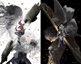 LARGE FOIL PRINTS: Maelle vs Verso