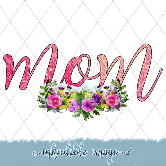 Mom Sublimation PNG Digital Download Digital Design | Etsy