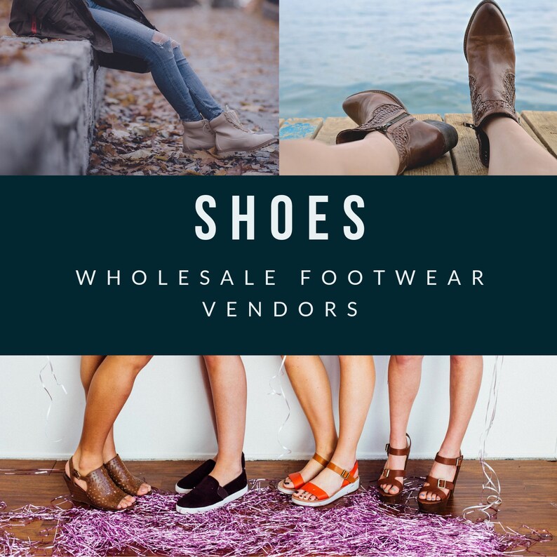 Wholesale Boutique Shoes/Footwear Vendor List USA Suppliers Etsy