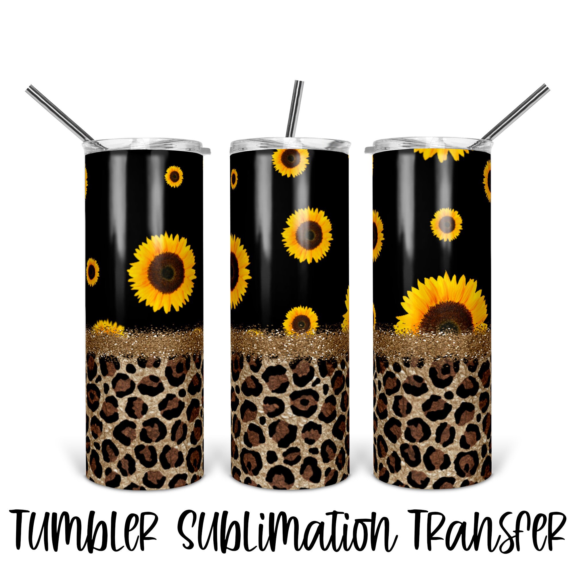 Faith western tumbler wrap Sublimation TRANSFER ready to press Glass Art Glass Fusing Craft