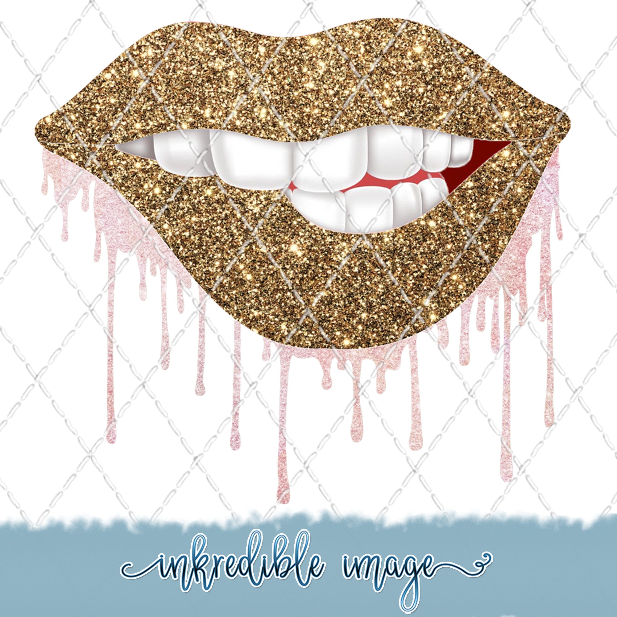 Png Lips Clipart Glitter Print Design Sublimation PNG File Digital ...