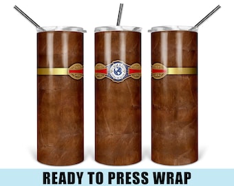 Cigar Sublimation Transfer – Ready To Press - Tumbler Wrap