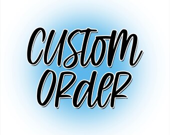 Custom Listing For Suzanne