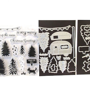 TREES FOR SALE Stamp set and Dies + Stampin up Bonus Christmas