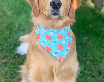 Pumpkin Spice Latte Dog bandana