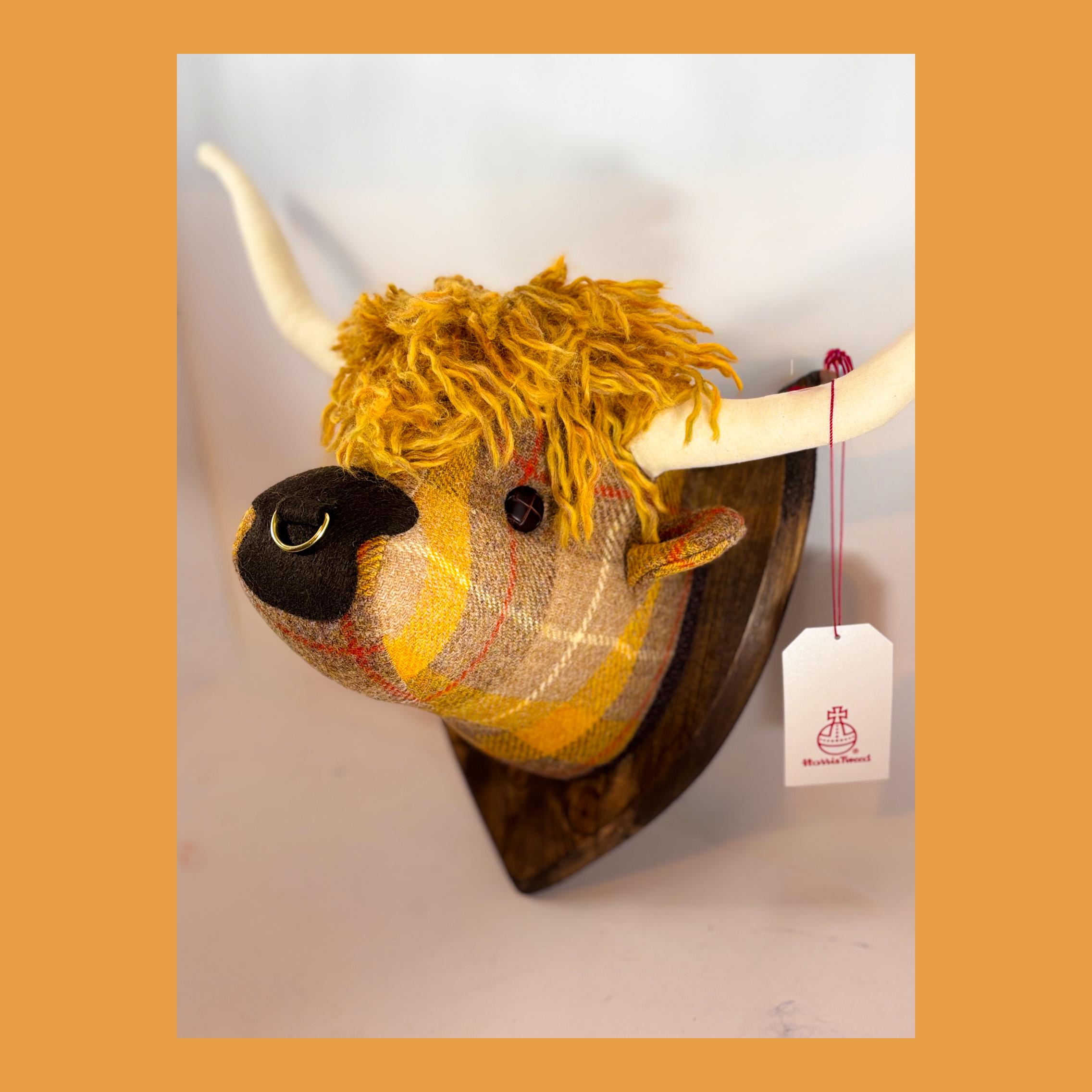 Tableau en métal Alu Scottish Highland Cattle 98 cm - Luxembourg
