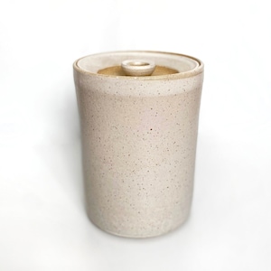 Ceramic Crock Fermentation Jar Cookie Tin