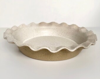 Ceramic Pie Dish 11"