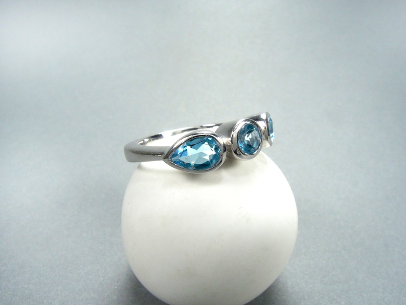 Blue Topaz Ring
