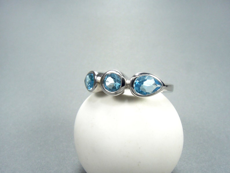 Blue Topaz Ring