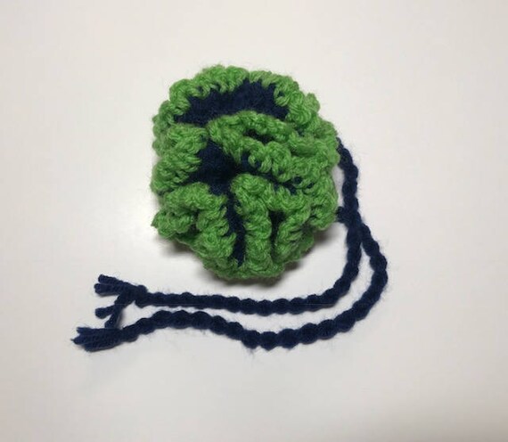 crochet luggage identifier pattern