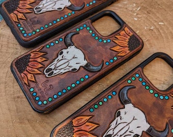 Custom Bullskull Phone Case