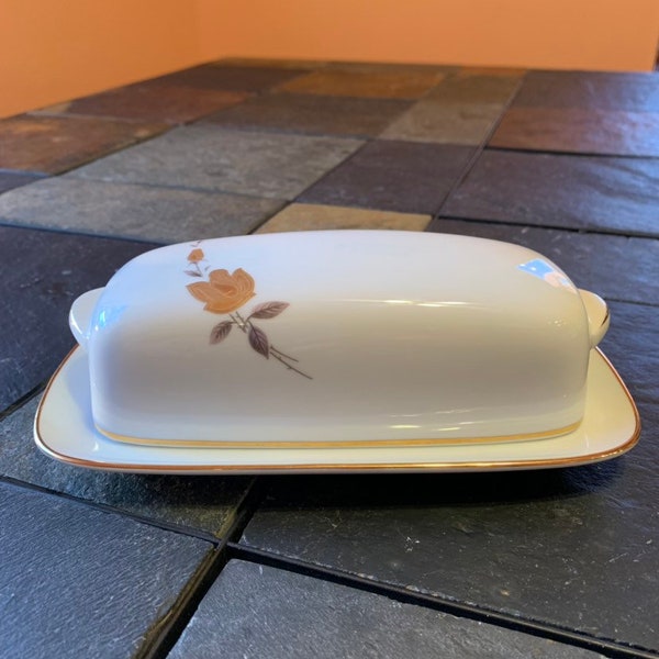 Noritake Butter Dish Etsy