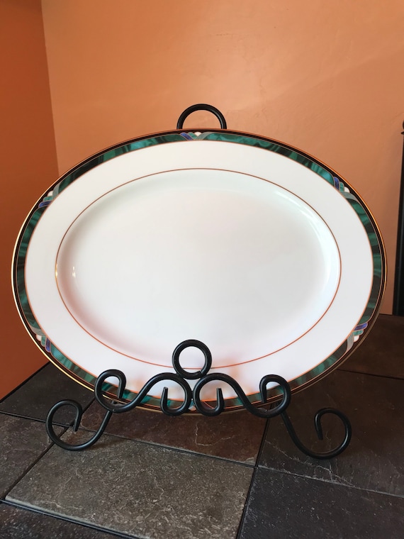 Lenox Winter Greetings 13/" Oval Serving Platter NEW in Box USA Free Shipping