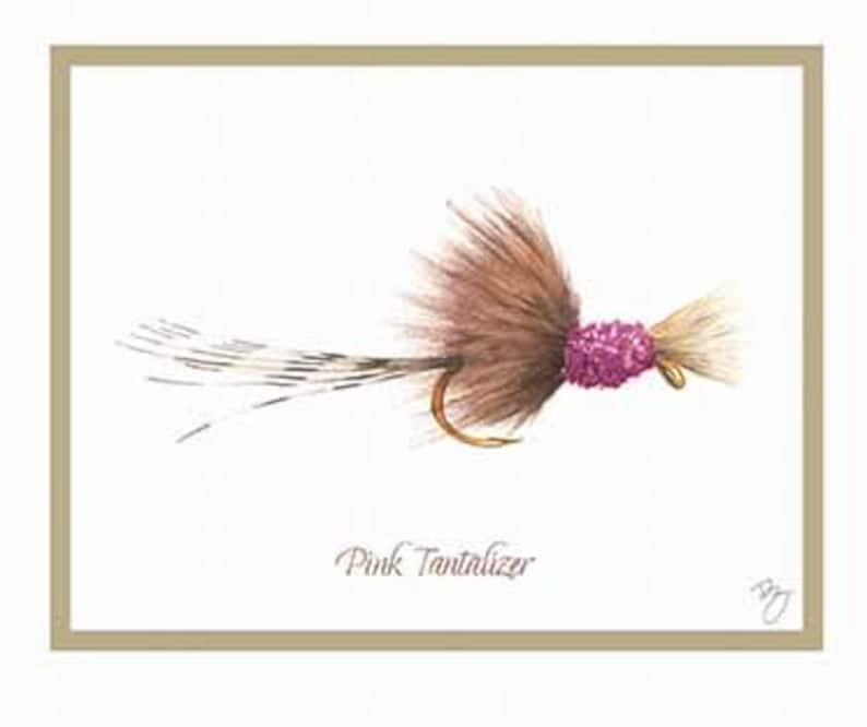 Dry Fly Fishing Note Cards Set of 12 Etsy