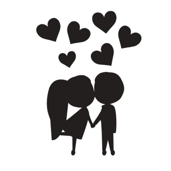 Svg Kiss Valentines Cricut Svg For Silhoutte Vector Graphics Etsy