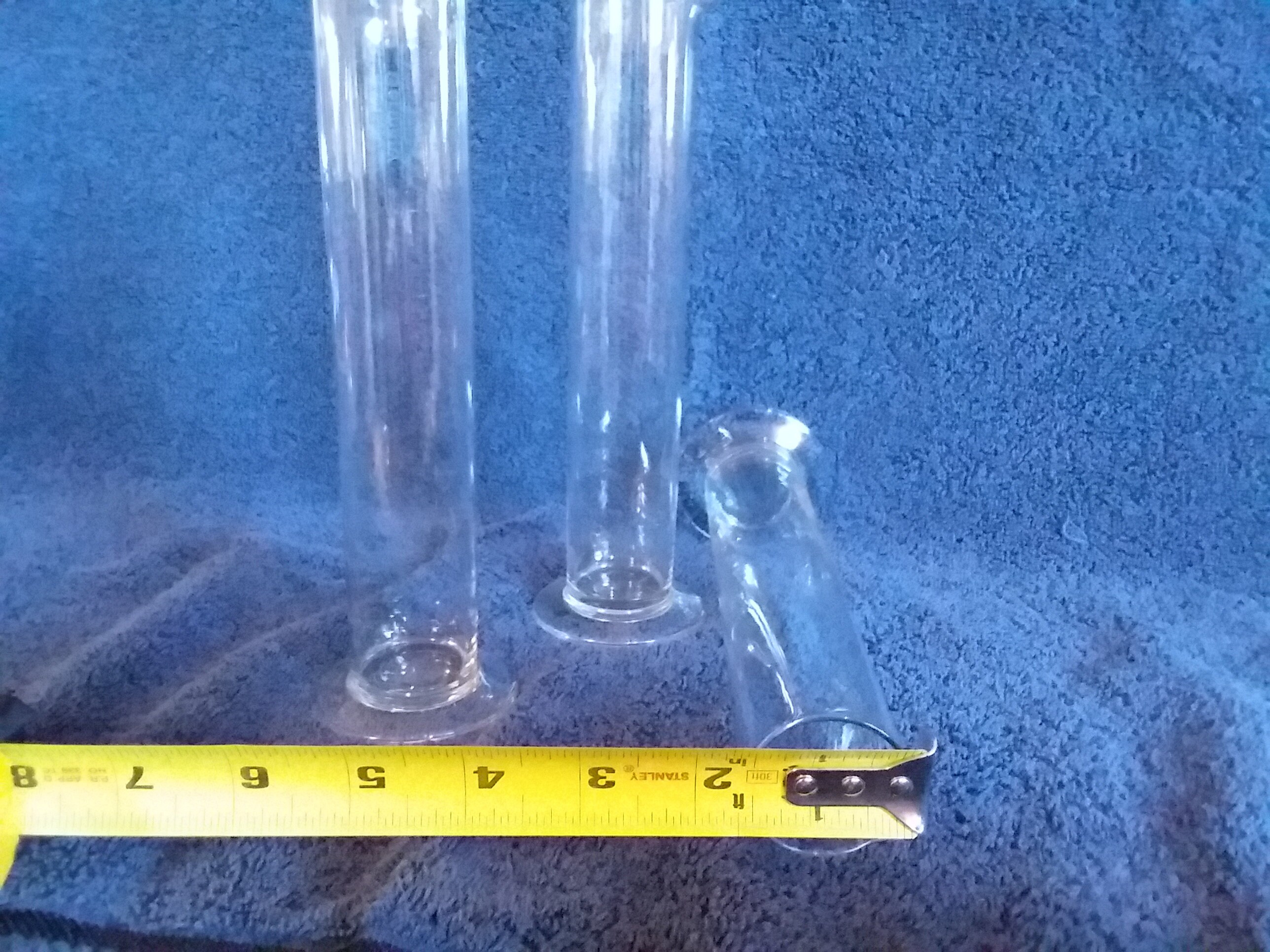 Graduated Cylinder Scientific Glassware Labware Unique Vase Etsy