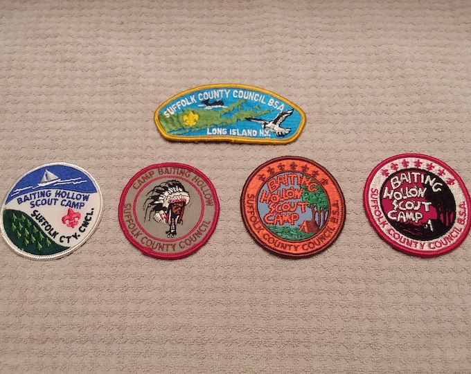 Boy Scout Boy Scout Patch Camp Baiting Hollow Patch Nassau Etsy
