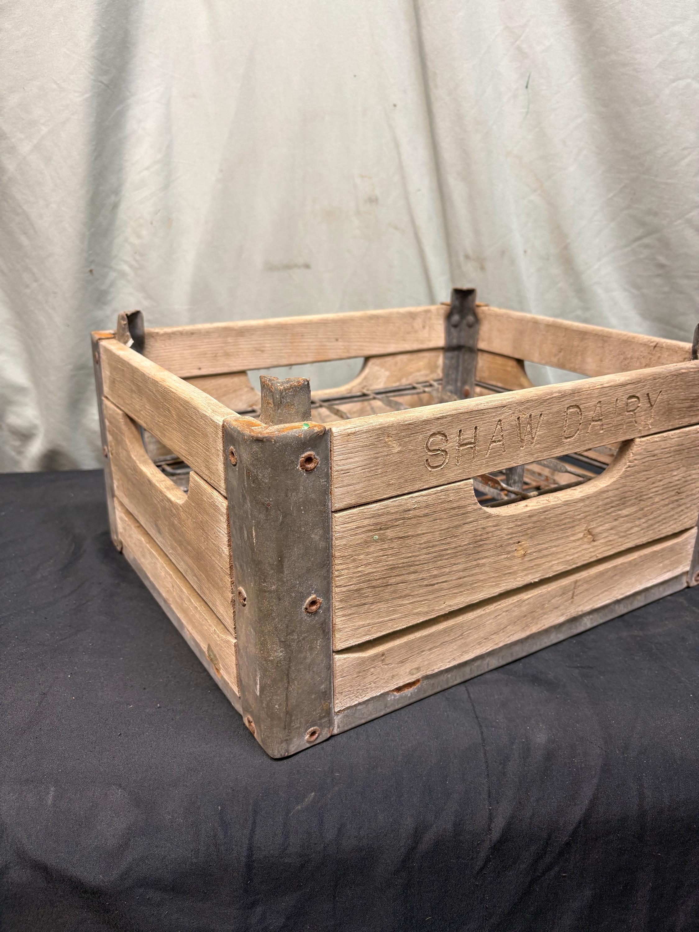 Vintage Dairy Crates - Etsy