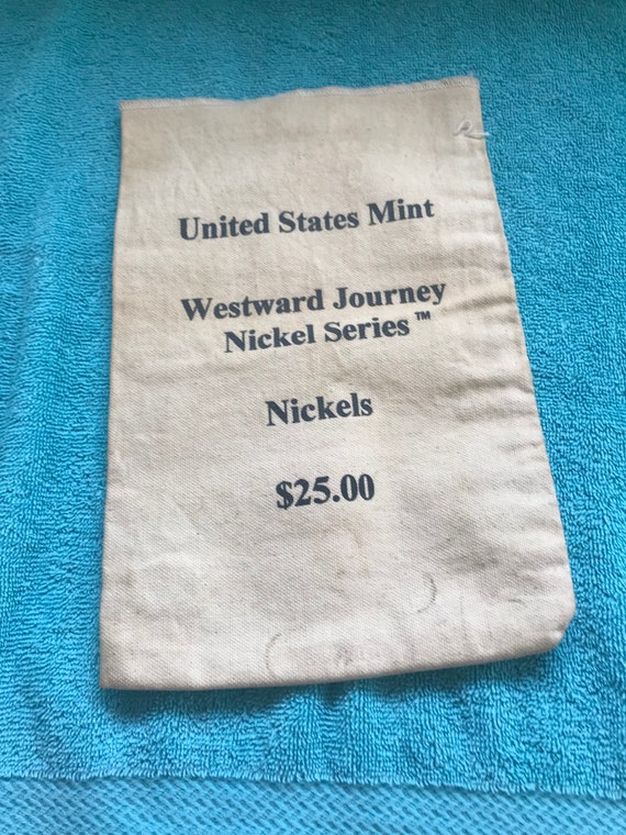 Original US Mint Westward Journey Canvas Mint Bag.