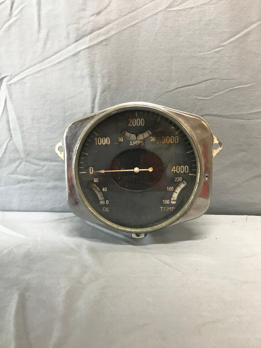 Vintage Gauge Cluster. Steampunk Parts. Unique Gauges. Etsy