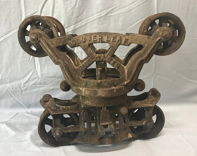 Vintage Clover Leaf Unloader, Hay Trolley, Farm Salvage. Etsy