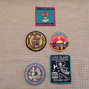 Vintage Boy Scout Patches, Boy Scouts of America, Suffolk County Boy Scouts, Boy Scout, Shinnecock Lodge 360