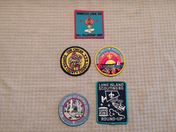 Vintage Boy Scout Patches, Boy Scouts of America,… - image 1