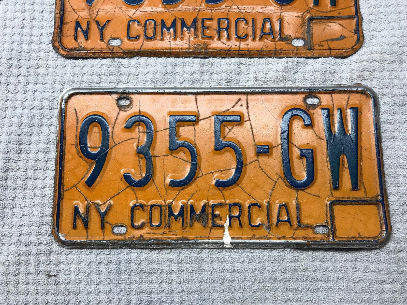 Vintage 1970s Commercial New York State License Plates. - Etsy